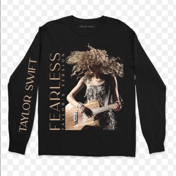 Taylor Swift Fearless Long Sleeve T-shirt - Picture 1 of 3